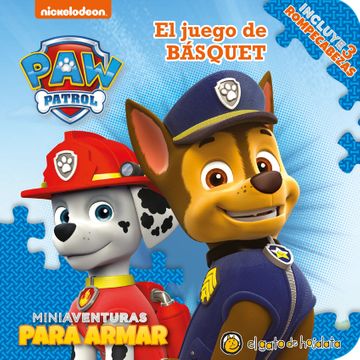 Paw Patrol Mini aventuras para armar El Juego de Basquet